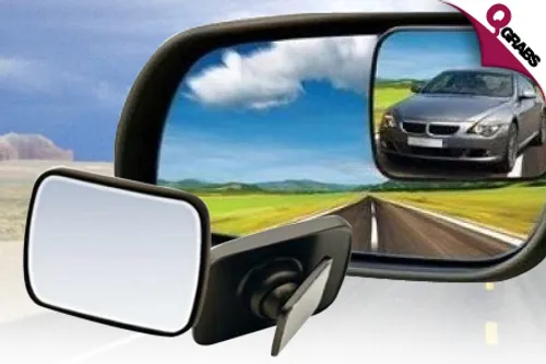 From QR19, See More of the Road Safely with Adjustable Blind Spot Mirrors! (Up to QR78 Value)